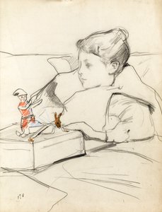 Yvette, noin 1898 tekijältä Albert de Belleroche